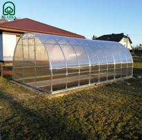 siltnamis klasika - Šiltnamis Klasika Tube, polikarbonatas, 12 x 3 m - 7 nuotrauka