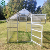 siltnamis klasika - Šiltnamis Klasika Bernard 23502B4, polikarbonatas, 2 x 2.35 m - 8 nuotrauka