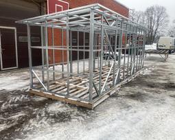 sodo sandeliukai - Sandėliukas 2 x 4 m (Konstrukcija) - 2 nuotrauka