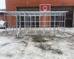 sodo sandeliukai - Sandėliukas 2 x 4 m (Konstrukcija) - 3 nuotrauka