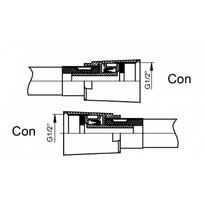 duso sistema rubineta - RUBINETA THERMO-3F-OLO (SQ), chromo - 11 nuotrauka