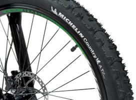 romet zalgiris - Romet Žalgiris R6 Juodas (Black) - Žalias (Green) 20" / XL - 8 nuotrauka