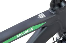 romet zalgiris - Romet Žalgiris R6 Juodas (Black) - Žalias (Green) 20" / XL - 12 nuotrauka