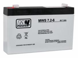 ups baterijos -  MPL POWER ELEKTRO MWS 7.2-6 - 3 nuotrauka
