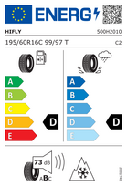 padanga 195 - HIFLY ALL-TRANSIT 195/60 R16 99 T - 2 nuotrauka
