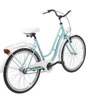 dviratis 26 miesto - Miesto dviratis AZIMUT Retro 26" 2021, turkio - 7 nuotrauka