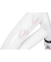 dviratis 26 miesto - Dviratis AZIMUT City Lux 26" 2023 white-pink - 3 nuotrauka