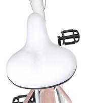 dviratis 26 miesto - Dviratis AZIMUT City Lux 26" 2023 white-pink - 4 nuotrauka
