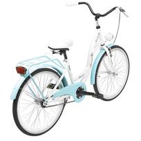 dviratsi 24 - Dviratis AZIMUT Julie 24" 2021 baltas-turquoise - 3 nuotrauka