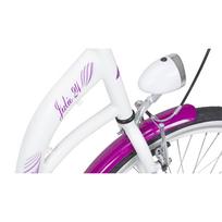 dviratsi 24 - Dviratis AZIMUT Julie 24" 2021 baltas-violet - 4 nuotrauka