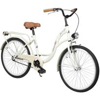 dviracio vaikisko - Dviratis AZIMUT Julie 24" 2021 light cream - 2 nuotrauka