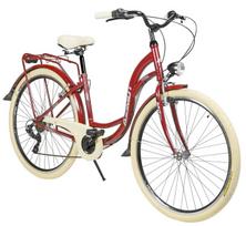 azimut vintage - Dviratis miesto Azimut Vintage TX-7, 28 ", 17" (41.91 cm) rėmas, raudonas - 2 nuotrauka