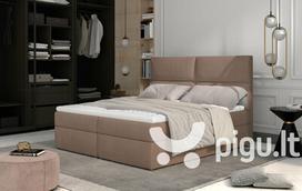 Lova NORE Amber, 140x200 cm, ruda