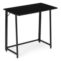juodas sulankstomas staliukas - Sulankstomas rašomasis stalas ModernHome Loft Style, 80 cm x 45 cm, 76 cm, juoda sp. - 1 nuotrauka