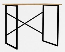Rašomasis stalas Kalune Design Addis 495SSE1515, 90 cm x 56 cm, 76 cm, ąžuolo sp./juoda sp.