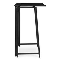 juodas sulankstomas staliukas - Sulankstomas rašomasis stalas ModernHome Loft Style, 80 cm x 45 cm, 76 cm, juoda sp. - 5 nuotrauka