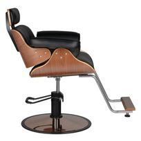 juodasis riesutmedis - Gabbiano Florence kirpyklos kėdė, Juodas riešutmedis (Walnut Black) - 5 nuotrauka