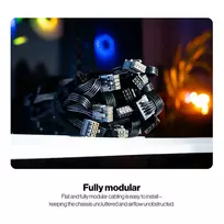 psu 1000w - ENDORFY Supremo FM6 1000W Juodas (Black) - 3 nuotrauka