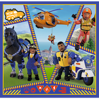 gaisrininko rinkinys - Trefl 3-In-1 Puzzle Fireman Sam 20/36/50pcs 34844 - 2 nuotrauka