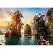 ravensburger puzzle 1000 - Ravensburger Thailand Three Rocks In Cheow, 50 x 70 cm, 1000 det. - 2 nuotrauka