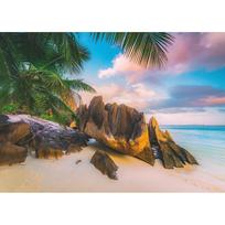 ravensburger puzzle 1000 - Ravensburger Beautiful Islands Seychel, 50 x 70 cm, 1000 det. - 2 nuotrauka