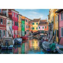 ravensburger puzzle 1000 - Ravensburger Burano Italy, 50 x 70 cm, 1000 det. - 2 nuotrauka