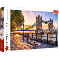 delione 3 - Trefl Tower Bridge, London, 1000 det. - 3 nuotrauka