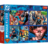 puzzle deliones 1000 - Trefl Supermeno drąsa, 4x250 det. - 6 nuotrauka