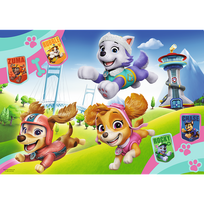 paw patrol puzzle - Dėlionė Paw Patrol glitter 14818, 100d - 2 nuotrauka