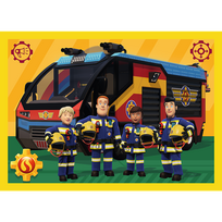 gaisrininko rinkinys - Dėlionė Trefl Fireman Sam 34387, 134 vnt. - 2 nuotrauka