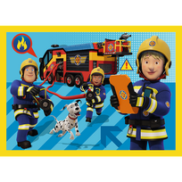 gaisrininko rinkinys - Dėlionė Trefl Fireman Sam 34387, 134 vnt. - 4 nuotrauka