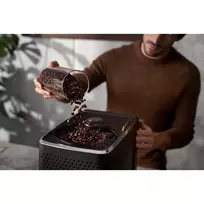 automatinis kavos aparatas - Saeco GranAroma Deluxe SM6685/00 Sidabrinė (Silver) - 4 nuotrauka