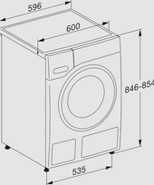 miele w1 - Miele WWK360WCS EU1 LW - 3 nuotrauka