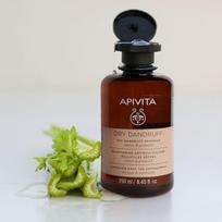 anti dandruff shampoo -  APIVITA šampūnas nuo sausų pleiskanų, 250 ml - 2 nuotrauka