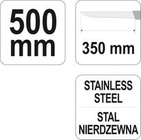 mineralinis - Yato Peilis mineralinei vatai YT-7624, 480 mm - 2 nuotrauka