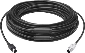 logitech laidas - LogiLink Cable mini DIN-6 / mini DIN-6 Black 15m - 2 nuotrauka