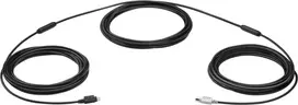 logitech laidas - LogiLink Cable mini DIN-6 / mini DIN-6 Black 15m - 3 nuotrauka