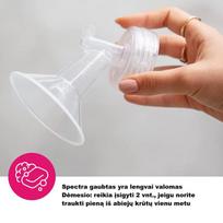 pientraukis - Krūties gaubtas pientraukiui Spectra, 20 mm - 2 nuotrauka