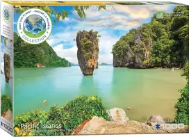 tailandas - Eurographics Phang Nga įlankos Tailando salų dėlionė, 1000 det. - 1 nuotrauka