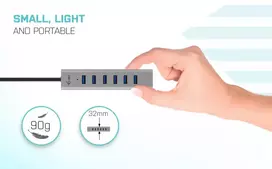 usb 3.0 hub - I-TEC C31HUBMETAL703 - 5 nuotrauka