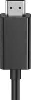 displayport hdmi adapteri - Kabelis Hama Video Cable DisplayPort / HDMI, 1,5m, black Prekė - 00205144 - 2 nuotrauka
