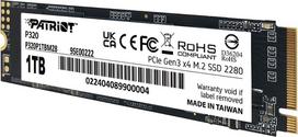 1tb m.2 nvme ssd pcie gen3 - Patriot Viper P320 1TB M.2 PCIe NVMe - 2 nuotrauka