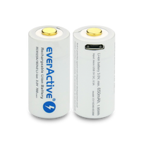ikraunamos baterijos - EverActive RCR123A / 16340 3V Li-Ion 700mAh USB įkraunama baterija - 5 nuotrauka