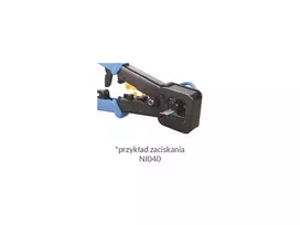 rj45 jungtis - Alantec-Wtyk przelotowy RJ45 UTP kat.5e (op.100 szt - 2 nuotrauka
