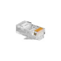 kistukas rj45 8p8c - Gembird Modular Plug 8P8C Gold Plated x 100 - 6 nuotrauka