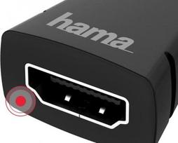 mini hdmi adapteris - Adapteris Hama HDMI Female to Mini HDMI Male HDMI A female, Mini HMDI C, 1 m - 3 nuotrauka