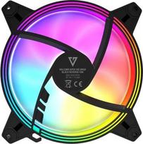 140mm fan reverse - Modecom Volcano Apex 140 ARGB Juodas (Black) Reverse Fan - 3 nuotrauka