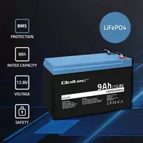 ups baterijos - QOLTEC 53700 LiFePO4 battery / 9Ah - 8 nuotrauka