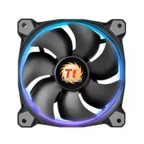 ledu ausintuvai - THERMALTAKE Riing 14 LED RGB Set of 3 high performance casefan 3 pieces 140x140x25mm RGB LED Noise 28.1 dBA with LNC - 6 nuotrauka