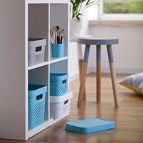daiktu dezes - Daiktadėžė Curver Infinity Dots, 11 l, balta, 360 x 270 x 140 mm - 2 nuotrauka